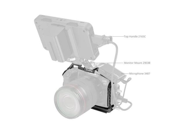 SmallRig 4978, 153 mm, 57,3 mm, 115 mm, 157,7 g, 180 mm, 137 mm