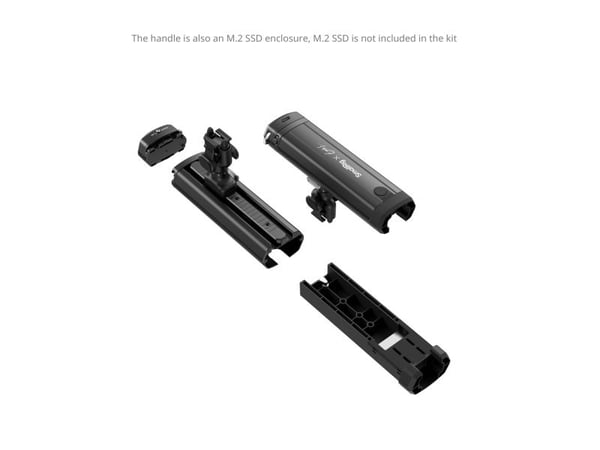 SmallRig 4596, Videopakkaus, musta, Alumiini, Kupari, Muovi, Silikoni, 1,16 kg, 295 mm, 225 mm