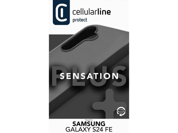 Cellularline 8018080487903, Etui, Samsung, Galaxy S24 FE, 17 cm (6.7"), Svart