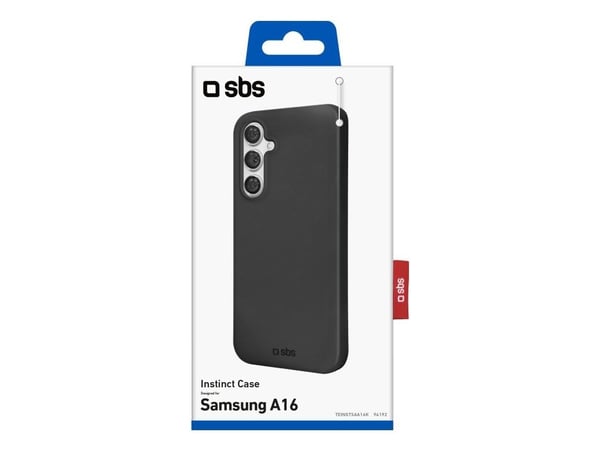 SBS TEINSTSAA16B, Omslag, Samsung, Samsung Galaxy A16, 17 cm (6.7"), Svart