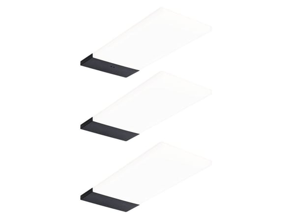 Paulmann 92124, Skåp, Svart, Plast, IP20, II, 3 lampor