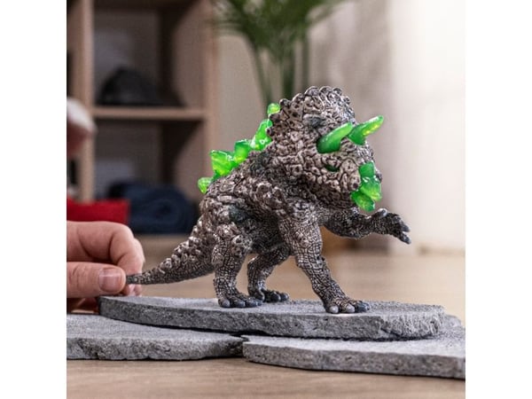 Schleich Stone Triceratops
