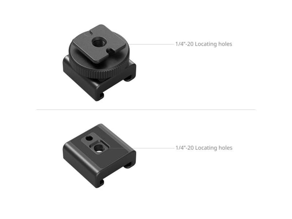 SmallRig 4822, Monteringssats, DJI Mic, DJI Mic 2, RODE Wireless GO II, Saramonic Blink900 B2, Saramonic Blink 500 B2+, Hollyland..., Aluminium, Sv...