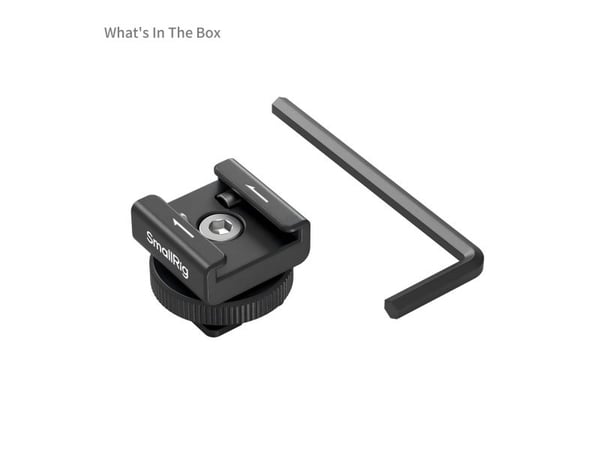 SmallRig 4822, Monteringssats, DJI Mic, DJI Mic 2, RODE Wireless GO II, Saramonic Blink900 B2, Saramonic Blink 500 B2+, Hollyland..., Aluminium, Sv...