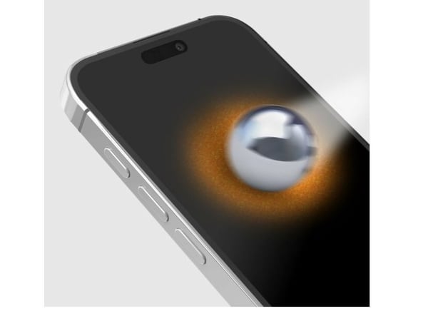 SBS D3O herdet glass med ramme for iPhone 14 Pro