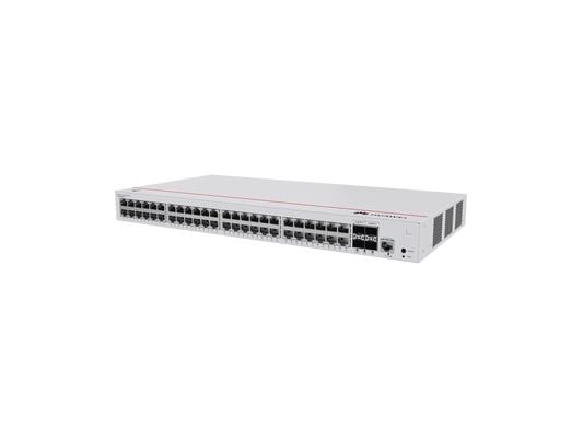 Huawei eKitEngine S220 Series S220-48P4S - Switch - Styrt - 48 x 10/100/1000 (PoE+) + 4 x Gigabit SFP - side til side-luftflyt - rackmonterbar - Po...