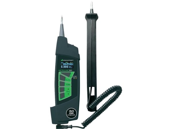 Gossen Metrawatt Metraline ISO CHECK isolationsmätare 50 V, 100 V, 250 V, 500 V, 1000 V 1 GO