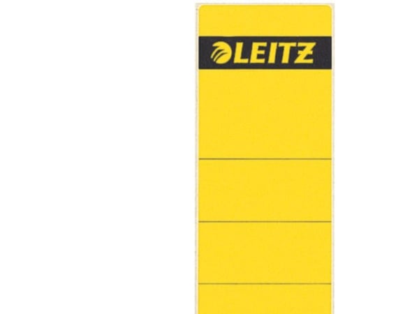Leitz - Hevearmetikett - gul (en pakke 10)