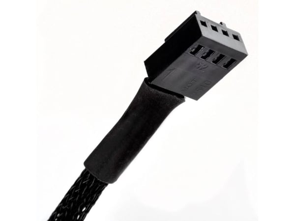 SilverStone 4-nastainen - 4-nastainen, 0,1m, musta (40165)