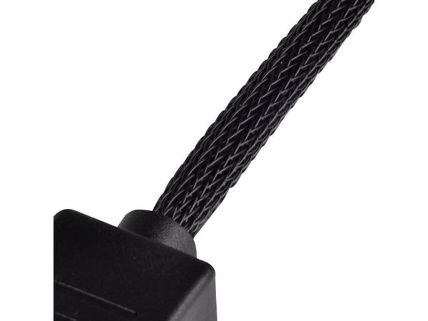 SilverStone 4-nastainen - 4-nastainen, 0,1m, musta (40165)