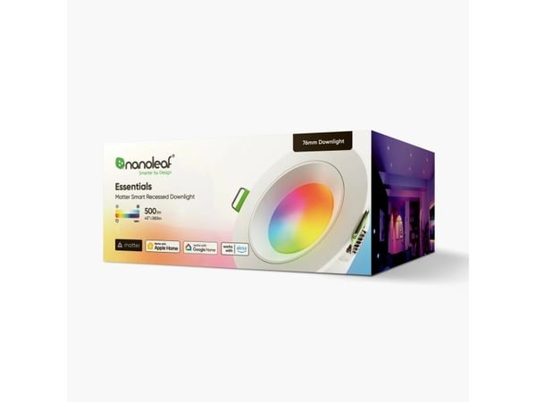Nanoleaf Essentials Matter - Forenket søkelys - LED - 6 W - 16 millioner farger / avstembar hvitt - 2700-6500 K