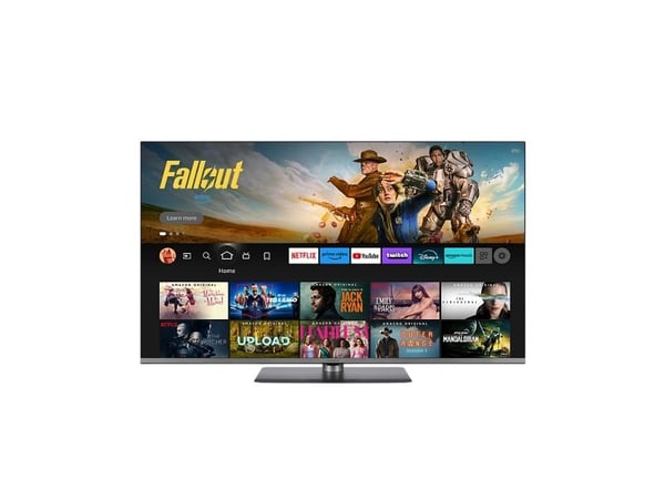 Panasonic TV55W83AE6, 139,7 cm (55"), 3840 x 2160 pikseliä, QLED, Älytelevisio, Wi-Fi, Harmaa