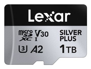 Lexar 1TB microSDXC Professional SILVER Plus UHS-I A2 V30 U3 4K