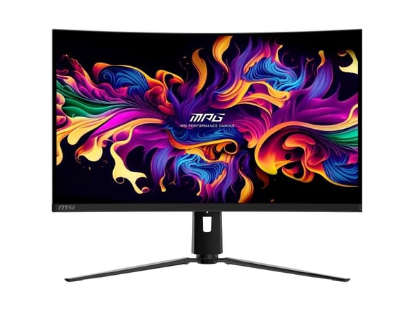 MSI MPG 321CURXDE QD-OLED - OLED-skjerm - gaming - kurvet - 32" (31.5" synlig) - 3840 x 2160 UHD @ 240 Hz - 1000 cd/m² - 1500000:1 - DisplayHDR 400...