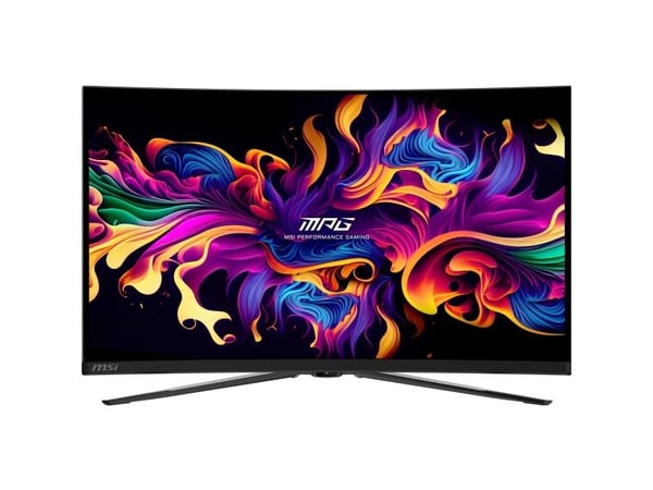 MSI MPG 321CURXDE QD-OLED - OLED-skjerm - gaming - kurvet - 32" (31.5" synlig) - 3840 x 2160 UHD @ 240 Hz - 1000 cd/m² - 1500000:1 - DisplayHDR 400...