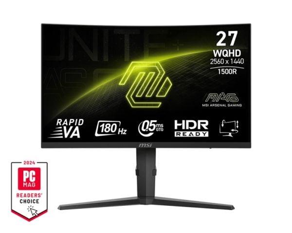 MSI - LED-skjerm - kurvet - 27" - 2560 x 1440
