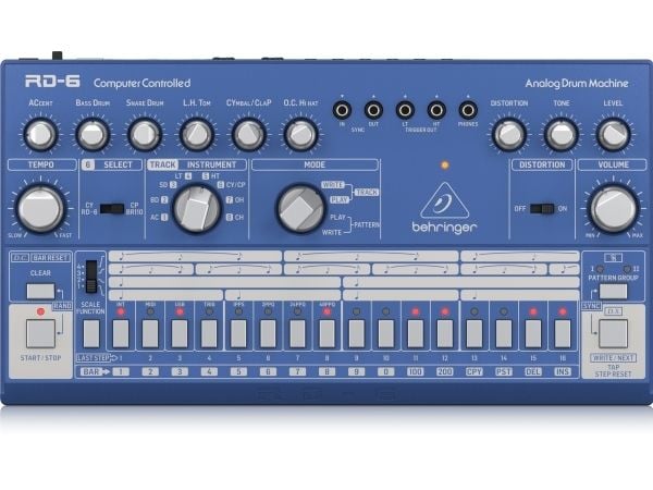 Behringer RD-6-BU, ?DC, 2 W, 9 V, 0,67 A, 305 mm, 165 mm