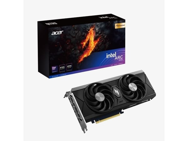 Acer Nitro Arc B580 OC - Grafikkort 12GB GDDR6 - PCIe 4.0 x16 - HDMI, 3 x DisplayPort