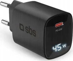 SBS TETRGANLCD1C45K, inomhus, AC, Svart