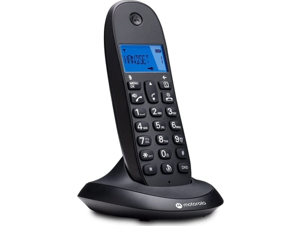 Motorola - Trådløs telefon - treveis anropskapasitet