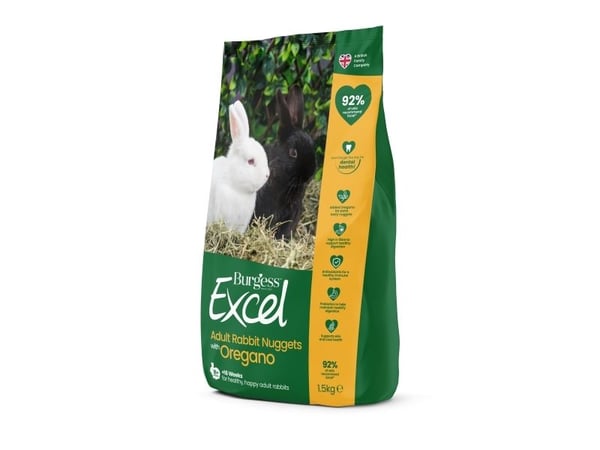 Burgess Excel Rabbit Adult Oregano 1,5 kg