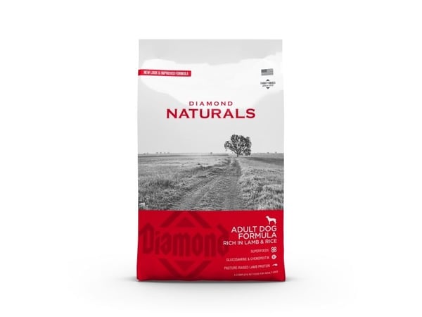 Diamond Naturals Adult hundefôr Lam & ris 15 kg