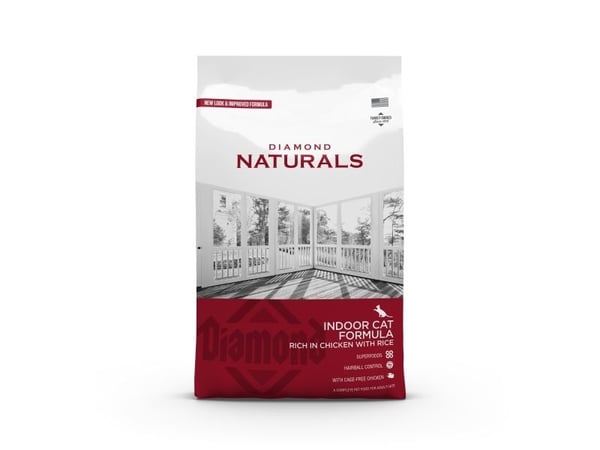 Diamond Naturals Indoor Cat Chicken with Rice 7,5 kg