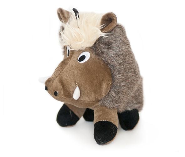 Dubi Party Pets villsvin 35 cm brun kosedyr