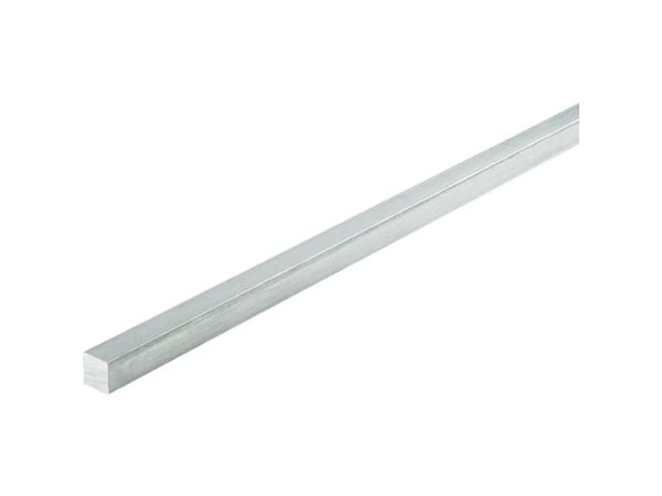 Aluminium fyrkantsprofil (L x B x H) 500 x 10 x 10 mm 1 st