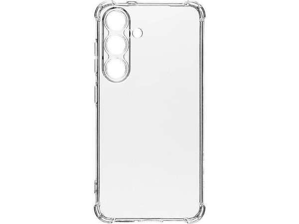 Taktisk TPU-plate/beskyttelsesdeksel for Samsung Galaxy S25 gjennomsiktig