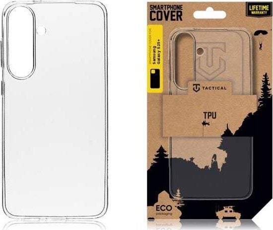 Taktisk TPU-deksel til Samsung Galaxy S25+ - gjennomsiktig