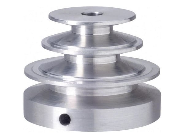 Reely aluminium kileremskive - boringdiameter: 6 mm