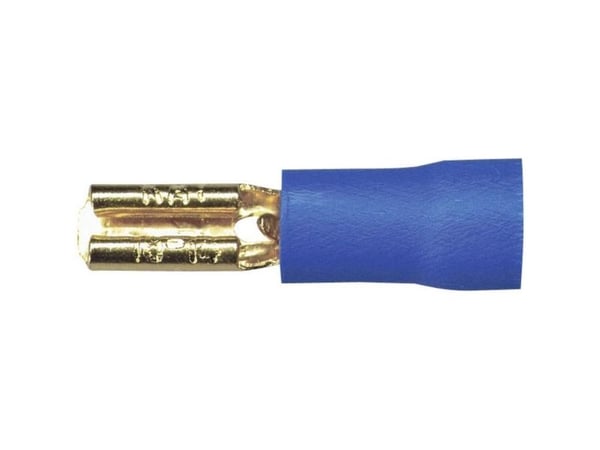 Sinuslive bil HiFi flate stiksett 10 stk 1,5 mm² / 2,8 mm forgylt