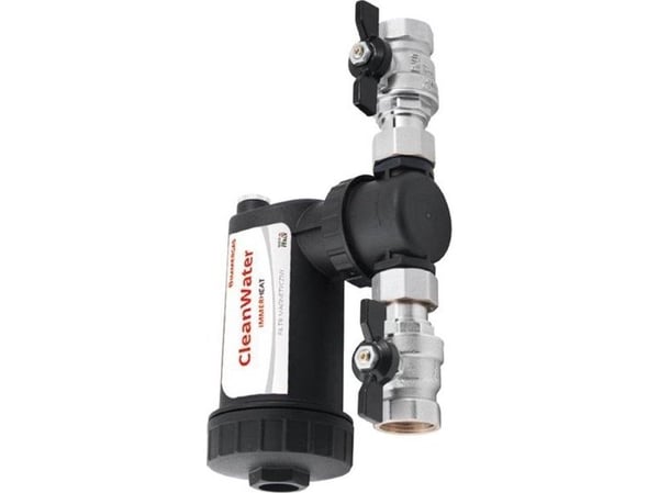 CleanWater magnetfilter med stengeventiler GW 1