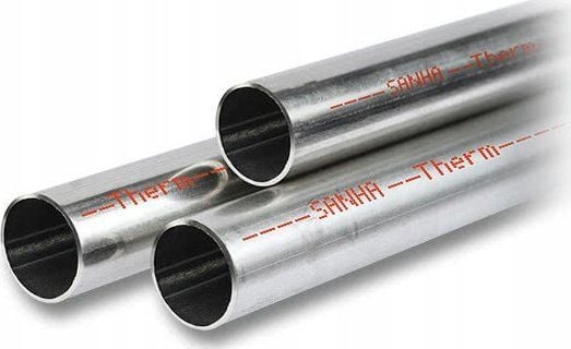 SANHA-Therm hiiliteräsputki ulkopuolelta sinkitty d28x1.5- profiili 3m (S)