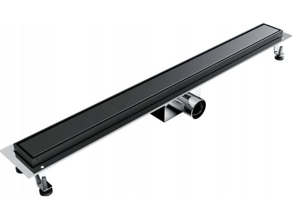 600 AQUA STEEL LA BLACK lineaarinen suihkuviemäri sileällä ritilällä BGM (S) 600 AQUA STEEL LA BLACK lineaarinen suihkuviemäri sileällä ritilällä BGM (S)