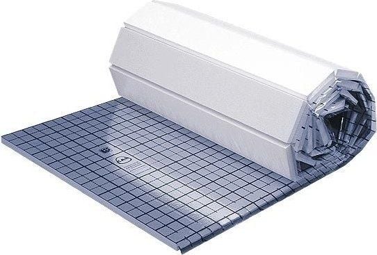 KAN-therm EPS100 EPS-isolasjonplate 038 (PS20) 5 m² ark, 30 mm (1×5 m) med laminert folie
