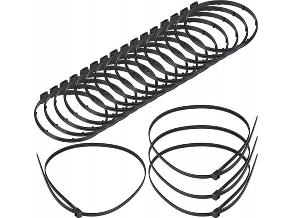 SpiroFlex 60-80 avstandsklemme (PP) universell plast (pakke 4 stk.)