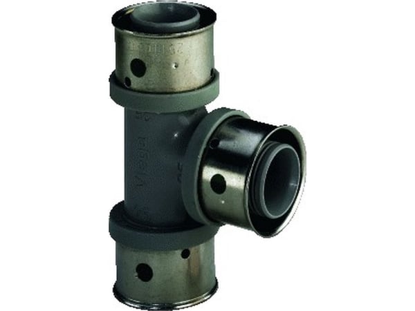 T-kappale 25 x 16 x 16 muovia / harmaaTuubiliitin T-kappale 25 x 16 x 16 muovia / harmaaTuubiliitin