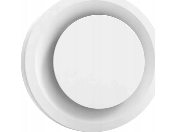 SpiroFlex 125 anemostat (s) till- och frånluft vit (S)