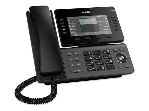 Snom D815 VOIP telefon SIP o strømforsyning