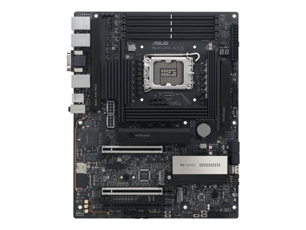 ASUS PRO WS Z890-ACE SE - Hovedkort - ATX - LGA1851-sokkel - Z890 Chipset - USB-C 3.2 Gen 2x2, USB 3.2 Gen 2, USB4, USB 3.2 Gen 1 - 10 Gigabit LAN,...