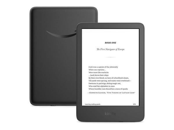 Amazon Kindle - 11:e generation - eBook-läsare - 16 GB - 6" monokrom - pekskärm - Bluetooth, Wi-Fi - svart