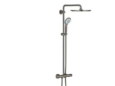 Grohe Euphoria 310 Duschsystem med termostat - Borstad hård grafit