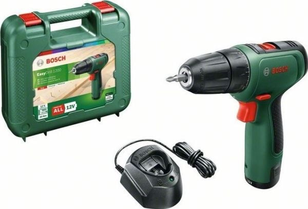 Bosch EasyDrill 1200, Pistooliporakone, Avaimeton, 1 cm, 1500 RPM, 2 cm, 8 mm