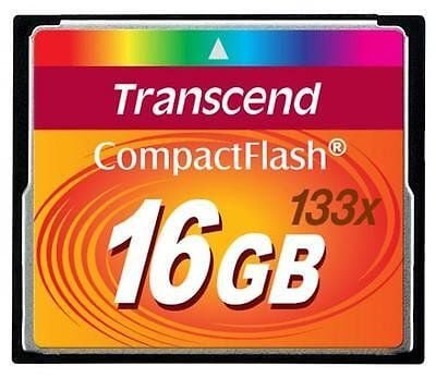 Transcend - Flash-minneskort - 16 GB - 133x - CompactFlash