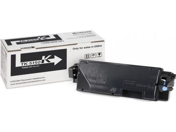 KYOCERA TK-5150K, 12000 sivua, Musta, 1 kpl