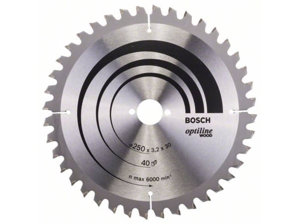 Bosch KAP &amp; GERINGSAVKLINGE 250X3,2X30MM 40TDR 40TDR