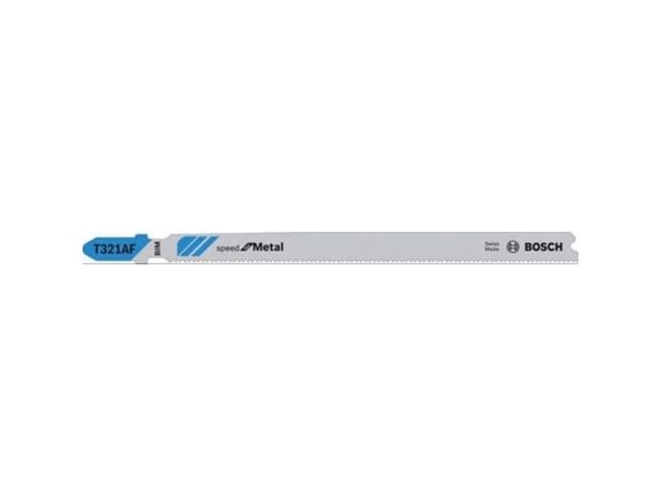 Bosch 2 608 636 705, Stikksagblad, Aluminium, Epoxy, Profil, Sandwich material, Blad metall (tynn), Bimetall, 1,2 mm, 13,2 cm, 5 stykker