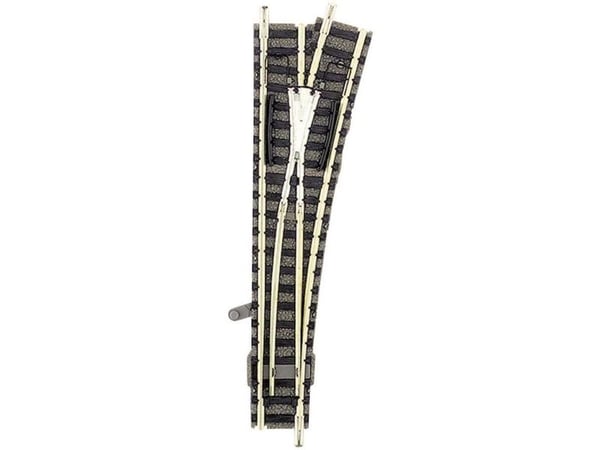 Fleischmann 9179 N piccolo skinne (med ballast) høyre 111 mm 15° 430 mm